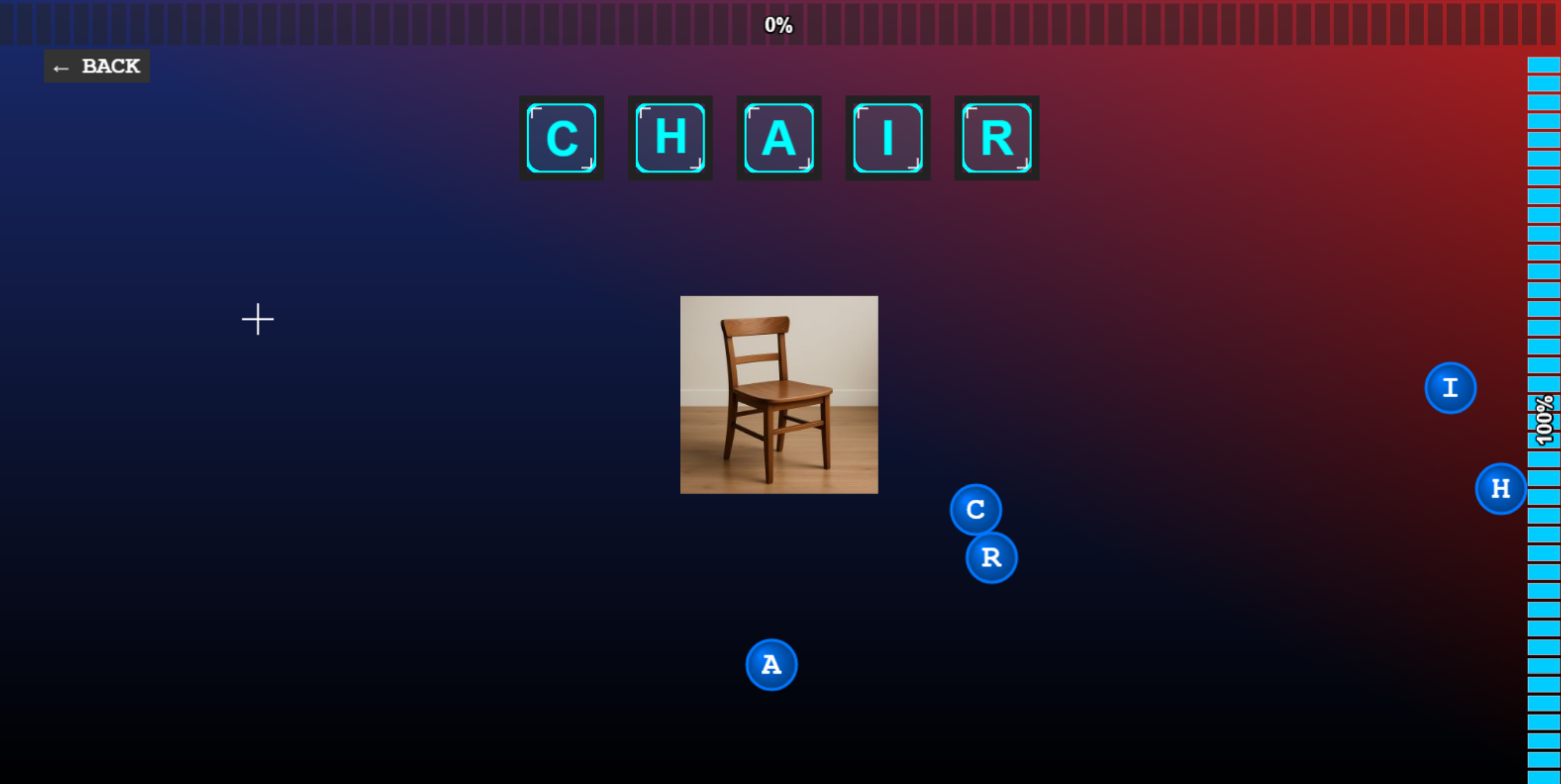 Screenshot of Spelling Game