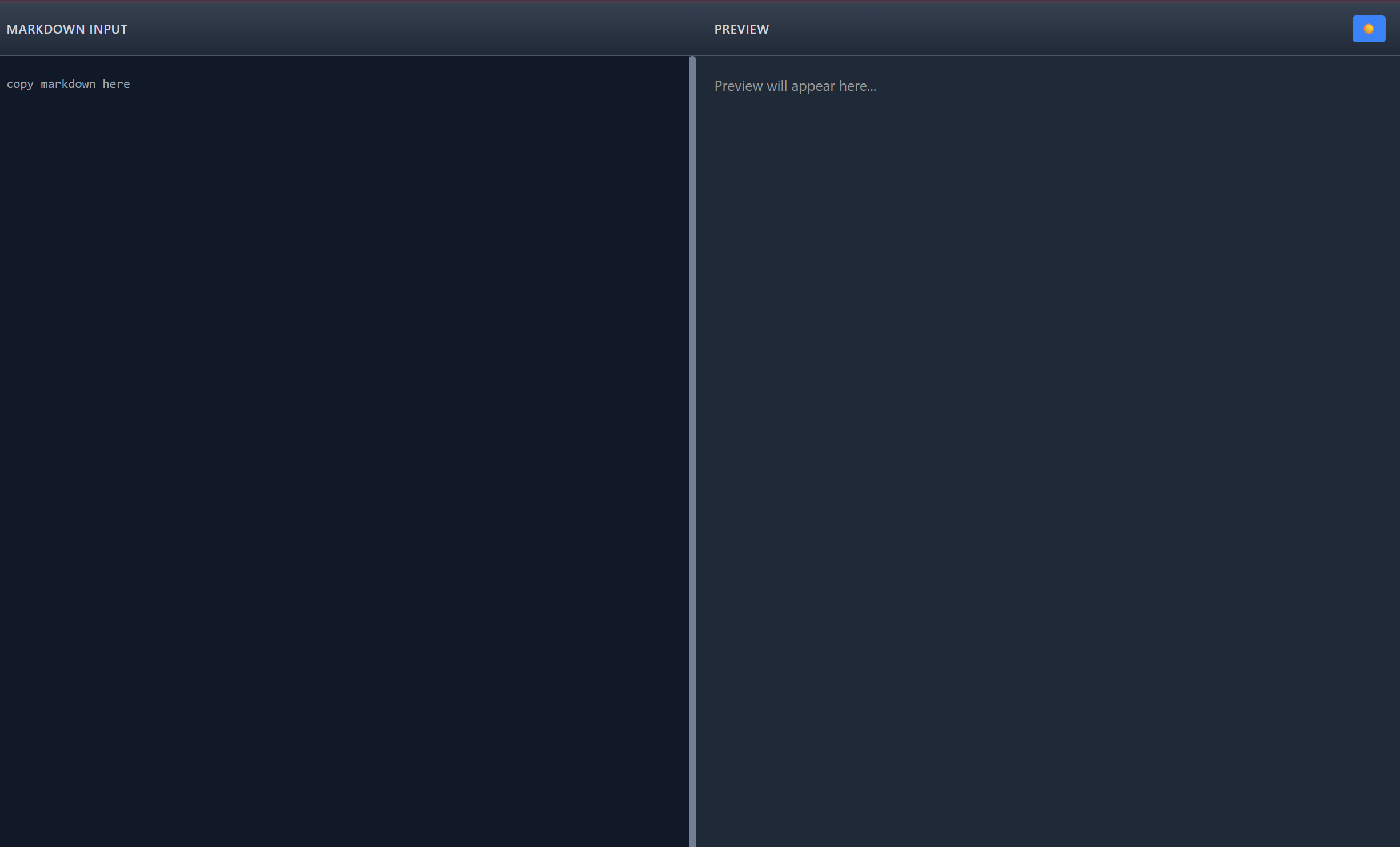 Screenshot of Markdown Viewer