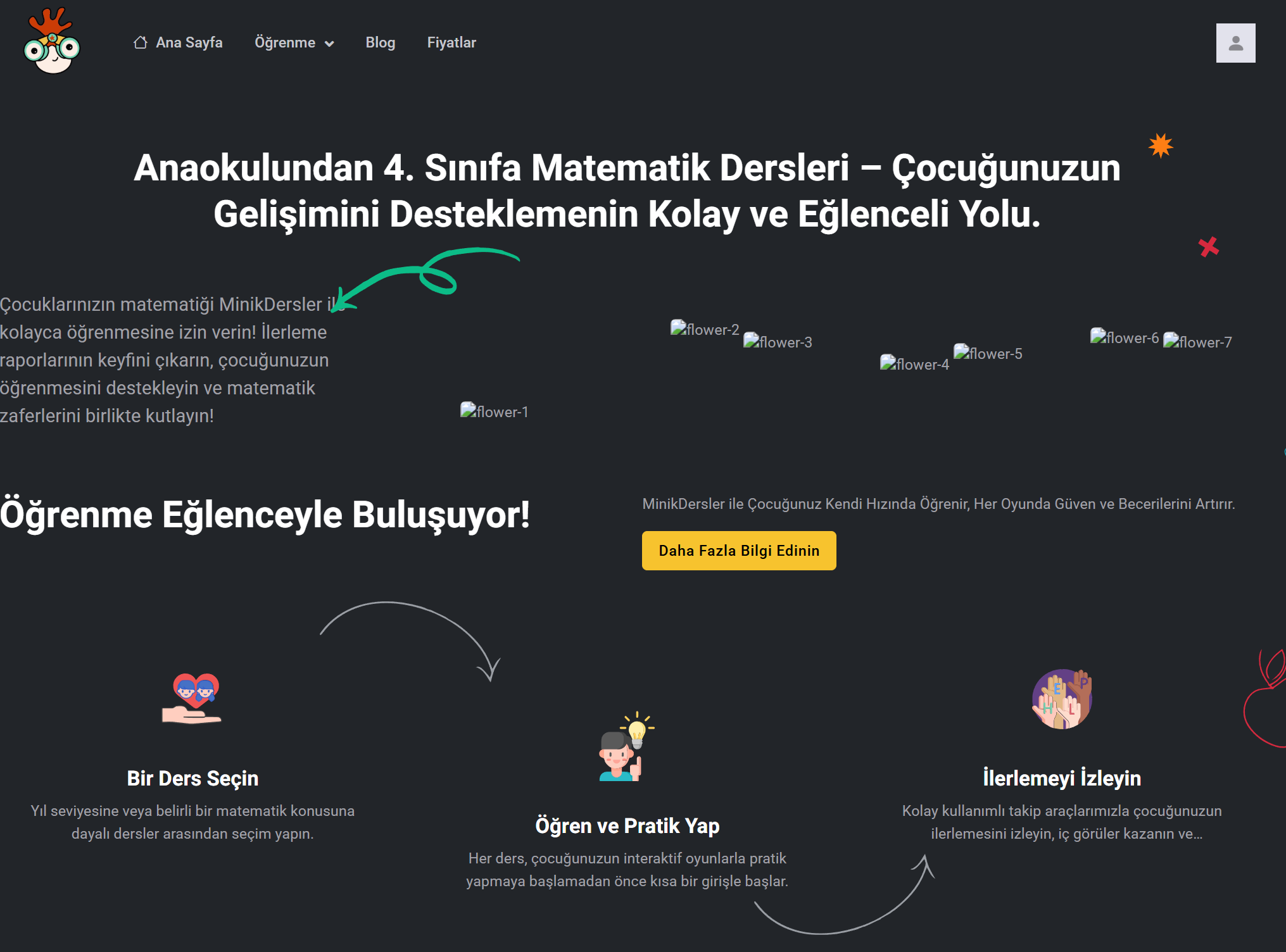 Screenshot of Minikdersler