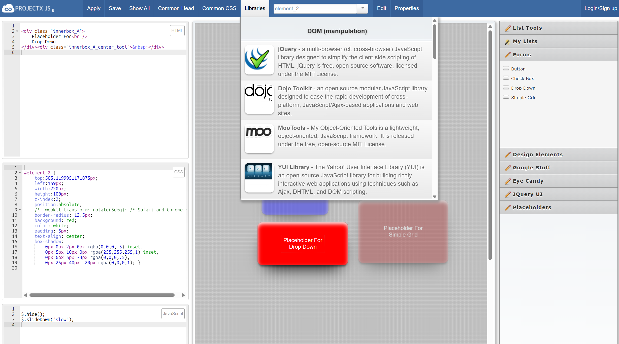 Screenshot of CodeBlocks