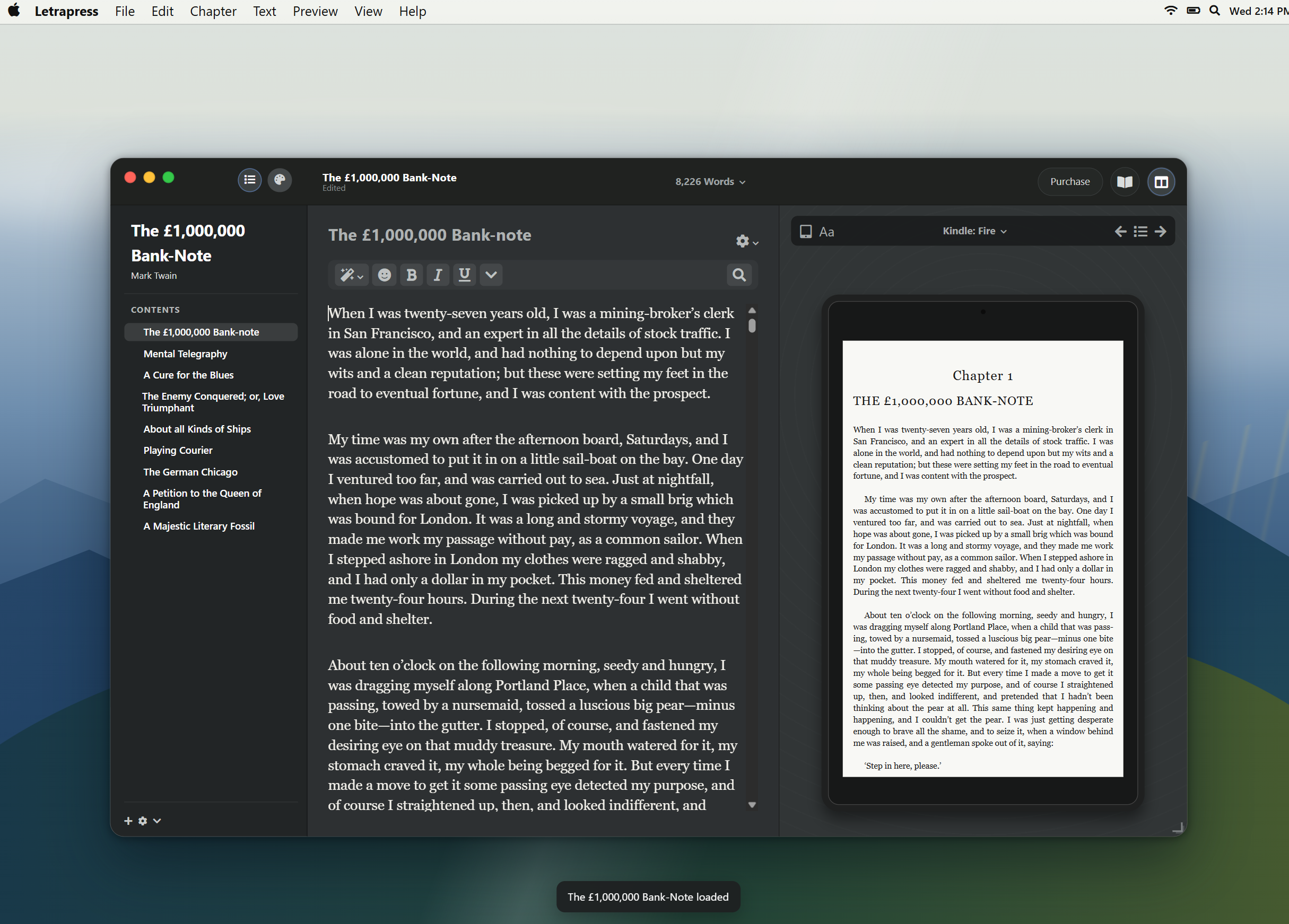 Screenshot of Net Kitap